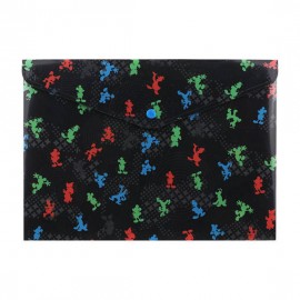 Aplankas-vokas Mickey Mouse A4, su spaustuku, 180 mik.