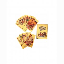 Futbolo kortelių rinkinys ( Golden Edition) - pasaulio žvaigždės, 50 vnt.(nekolekcinės (analogas)