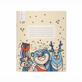 Sąsiuvinis Premium 2 kl. 12 l.  Linija, 100g/m2,