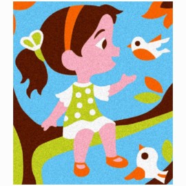 Piešimo smėliu rinkinys SABBIARELLI Vaikai ir augintiniai