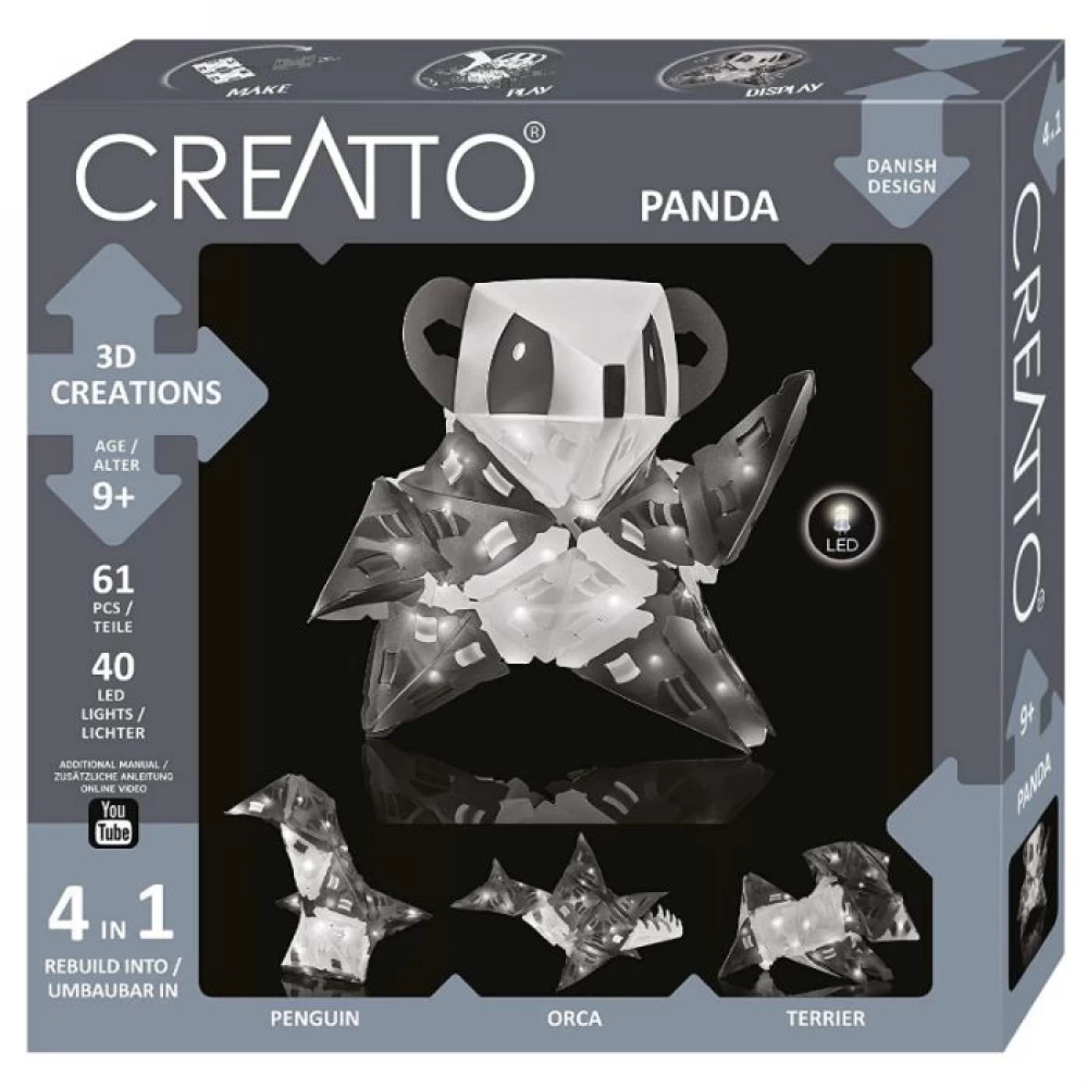 Mokomasis rinkinys CREATTO PANDA 9+