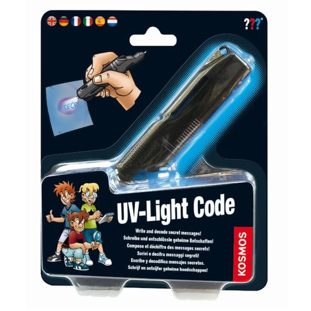 Detektyvo žaidimas Trys ??? UV LIGHT CODE 8+