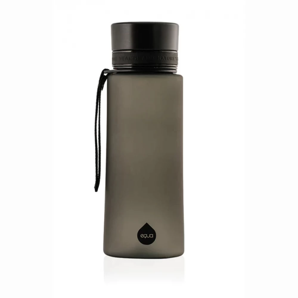 Plastikinė gertuvė be BPA, Matte Black 600 ml Plastikinė gertuvė be BPA, Matte Black 600 ml
