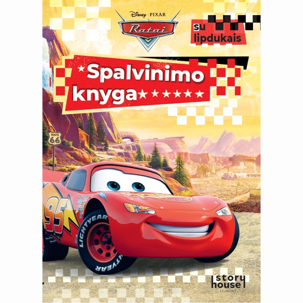 Ratai. Spalvinimo knyga su lipdukais