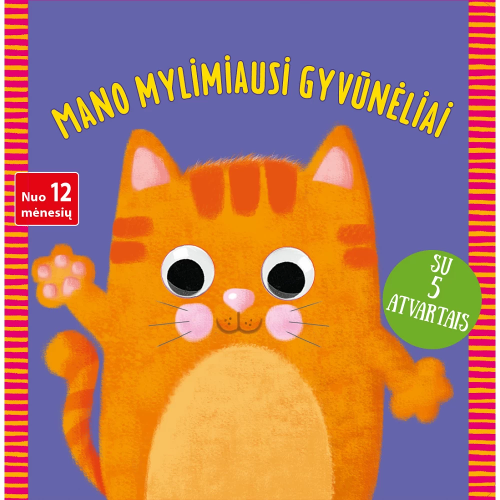 Mano mylimiausi gyvūnėliai (su 5 atvartais)
