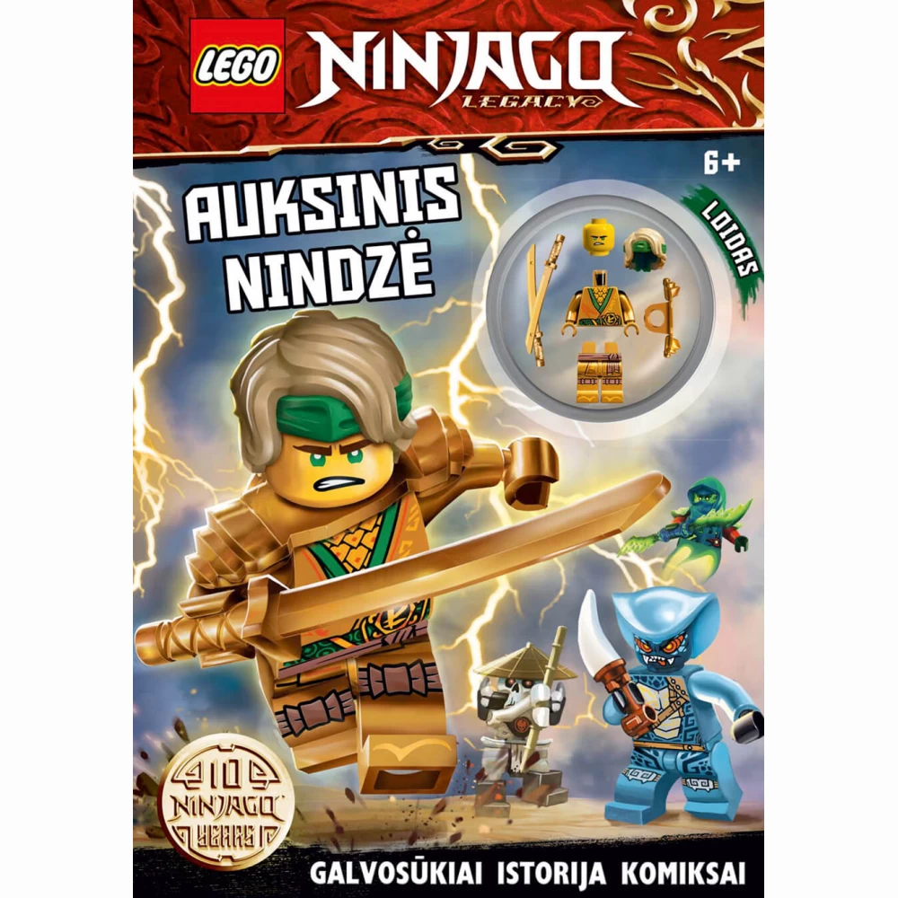 Lego Ninjago. Auksinis nindzė