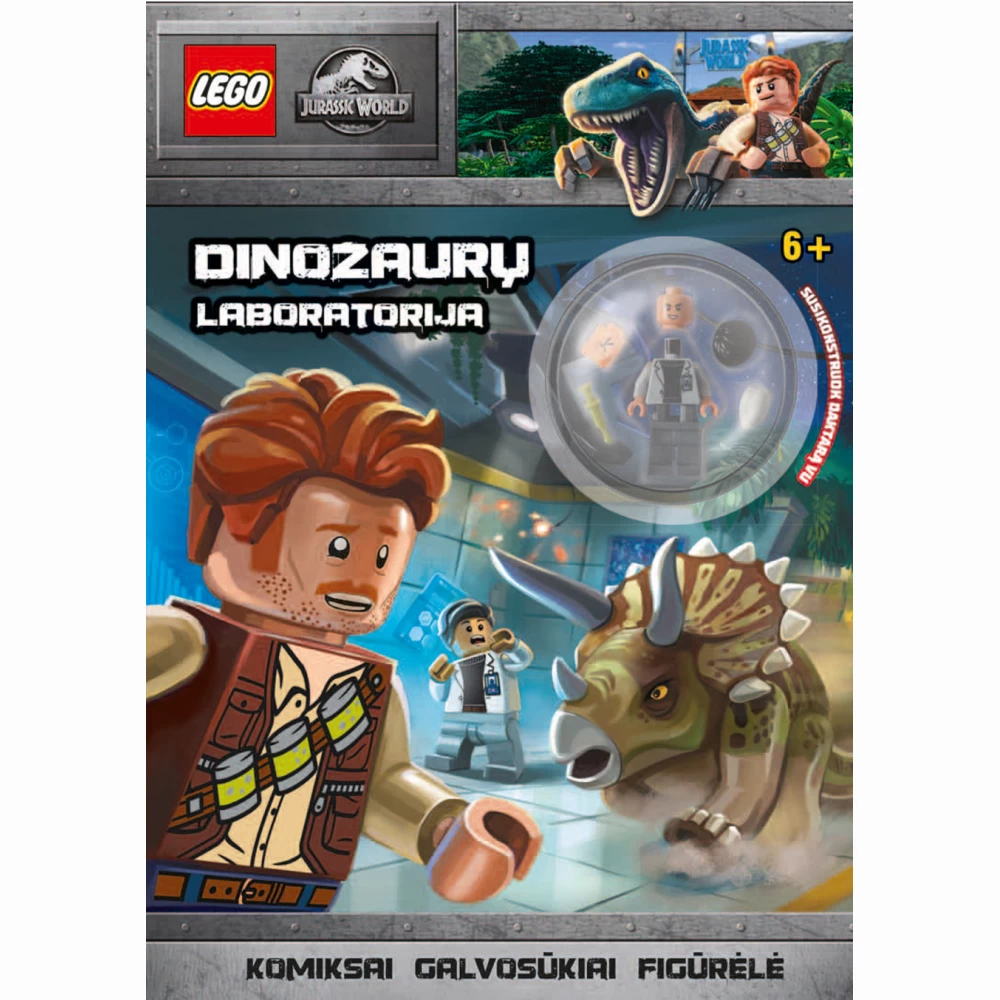 Lego. Jurassic World. Dinozaurų laboratorija