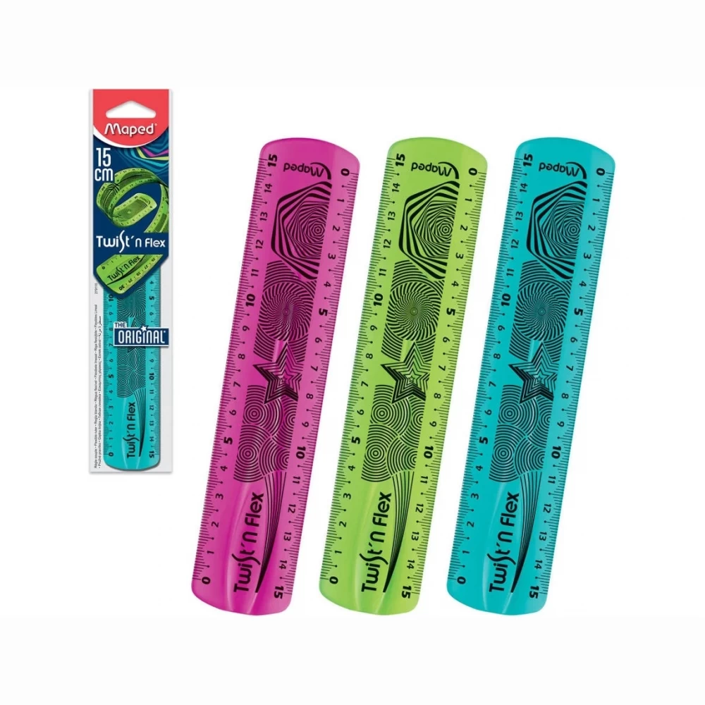 LiniuoėTwist n Flex 15cm blister LiniuoėTwist n Flex 15cm blister