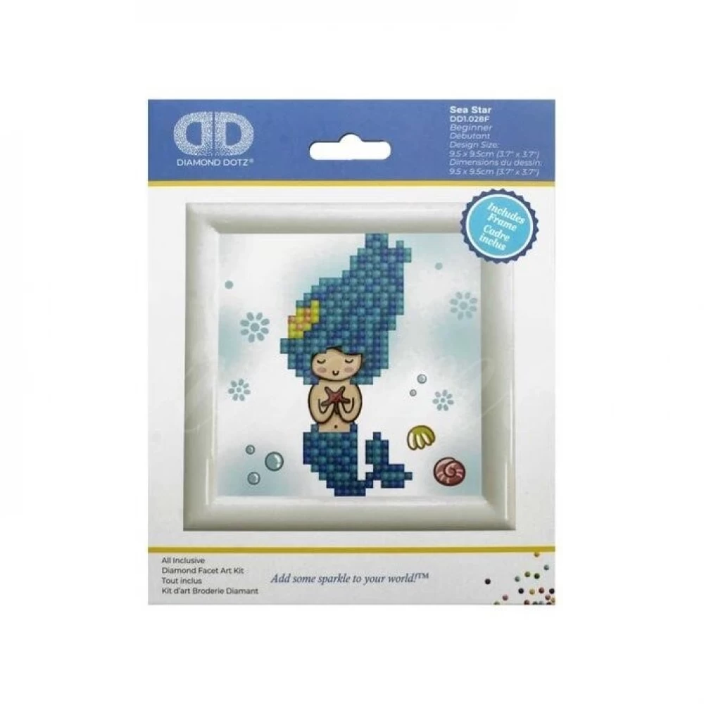 Deimantinė mozaika SEA STAR 9x9 Deimantinė mozaika SEA STAR 9x9
