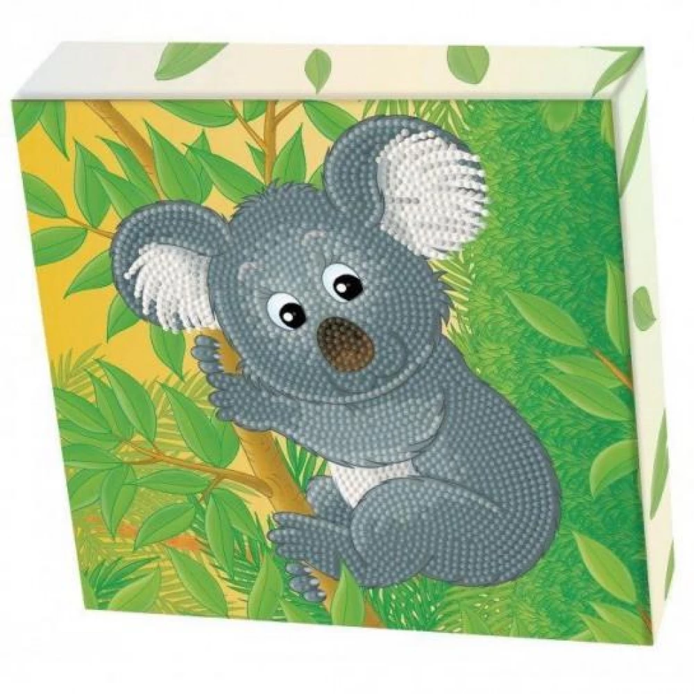 Deimantinė mozaika KOALA CLIMB 22x22 Deimantinė mozaika KOALA CLIMB 22x22