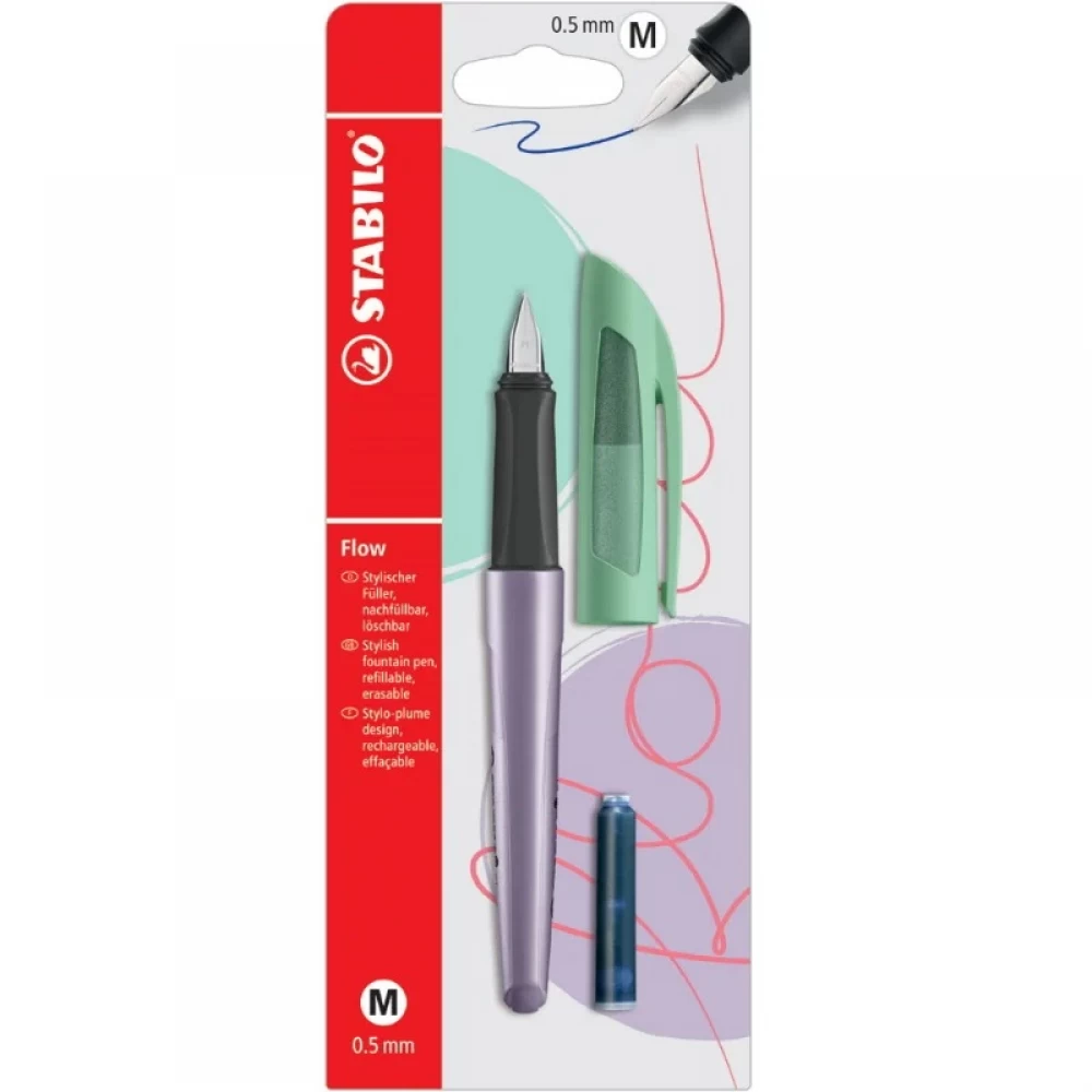 Plunksnakotis FLOW COSMETIC M lavender Plunksnakotis FLOW COSMETIC M lavender