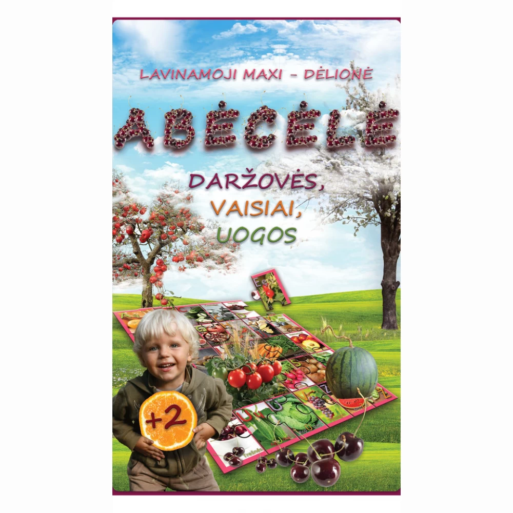Dėlionė Abėcėlė-daržovės Dėlionė Abėcėlė-daržovės