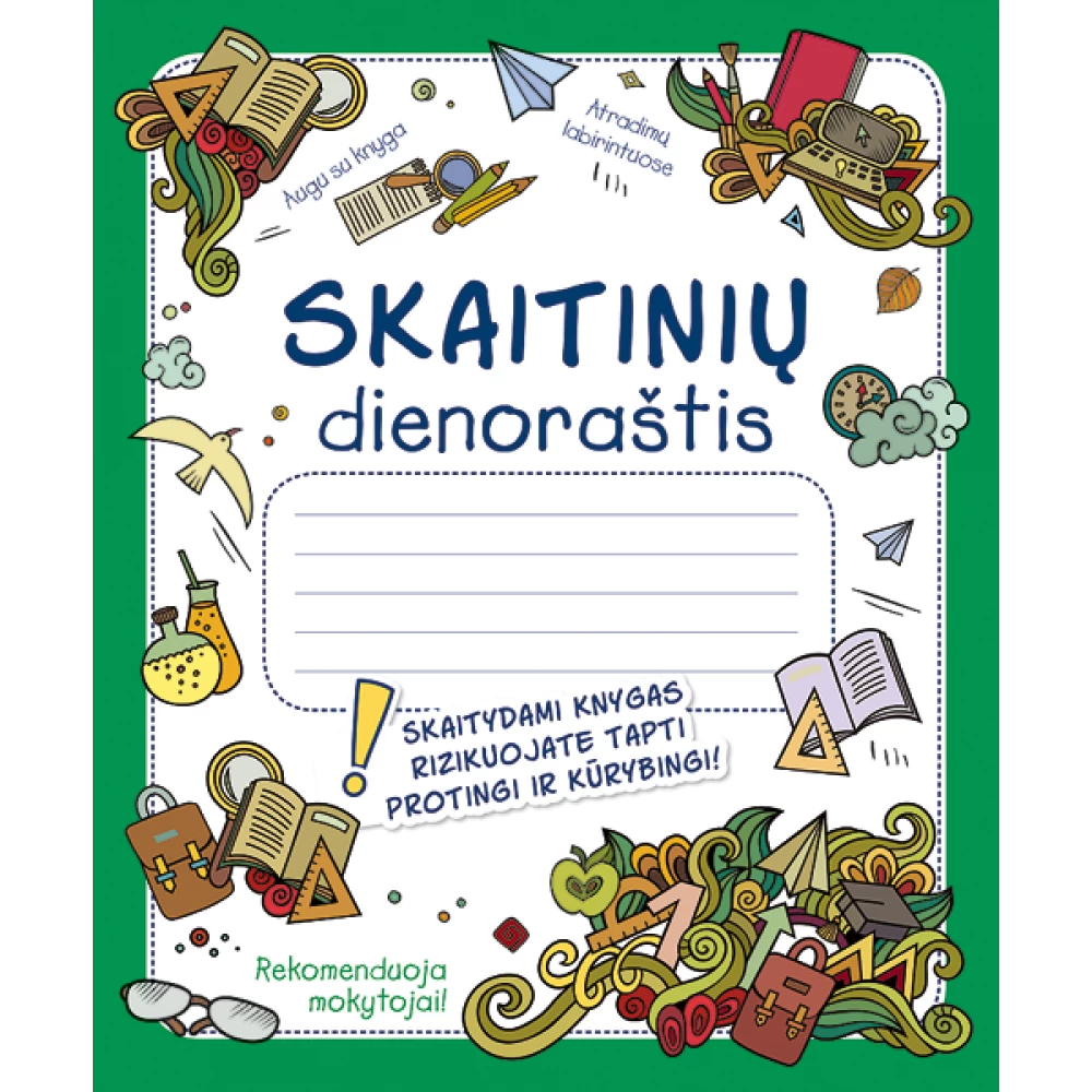 Skaitinių dienoraštis. 24 psl. Perskaityk, nupiešk ir aprašyk, žalios sp. Skaitinių dienoraštis. 24 psl. Perskaityk, nupiešk ir aprašyk, žalios sp.