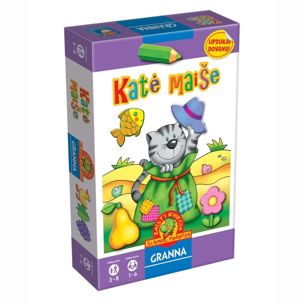 Žaidimas Katė maiše Žaidimas Katė maiše