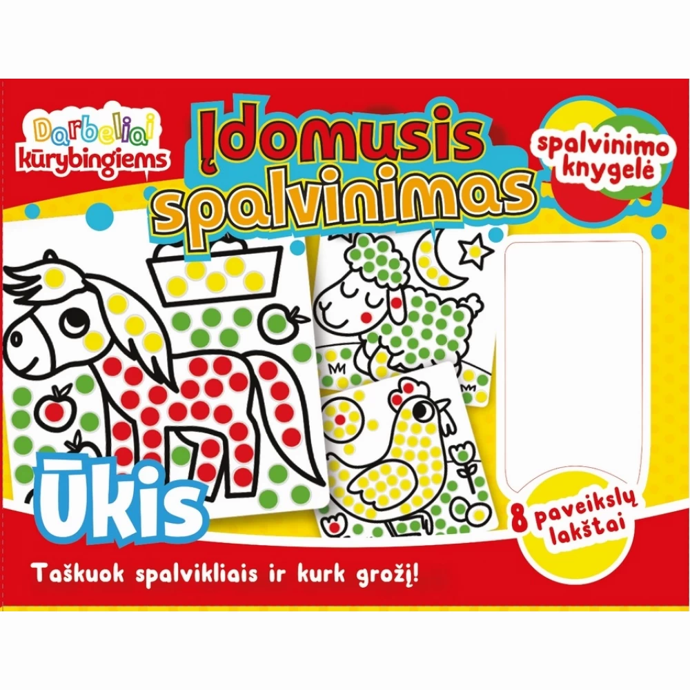 Įdomusis spalvinimas. Ūkis