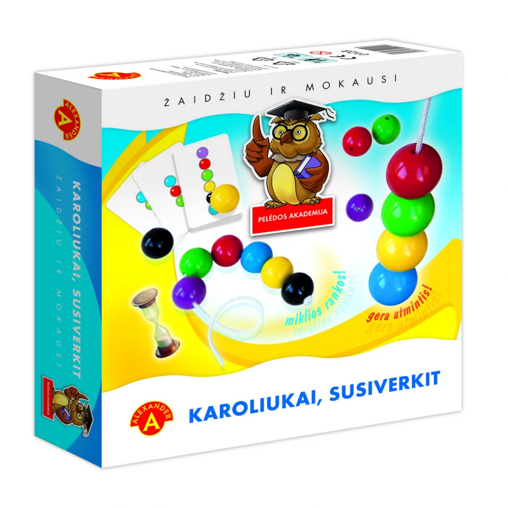 Žaidimas Karoliukai, susiverkit Žaidimas Karoliukai, susiverkit