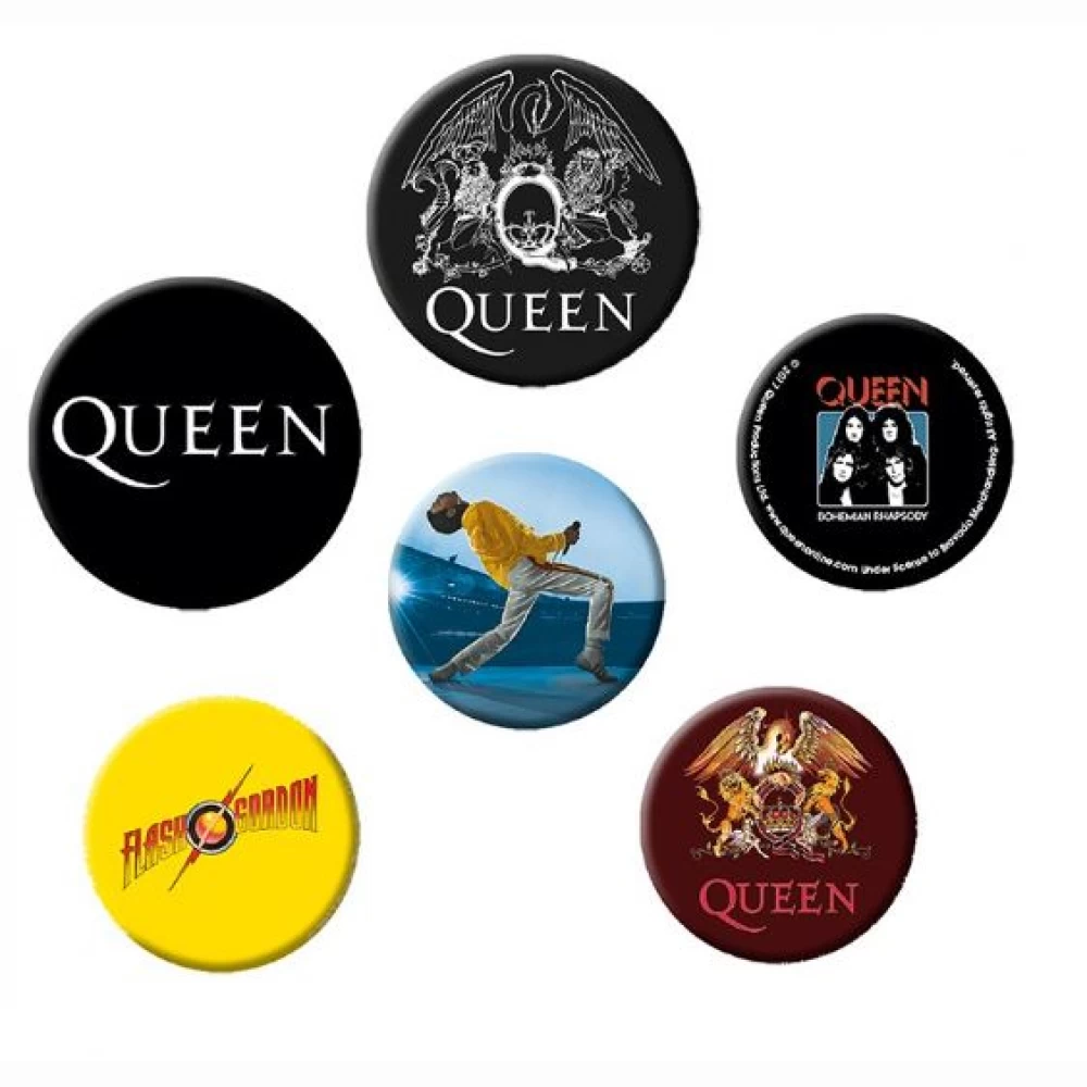 QUEEN - ženkliukai - Mix QUEEN - ženkliukai - Mix