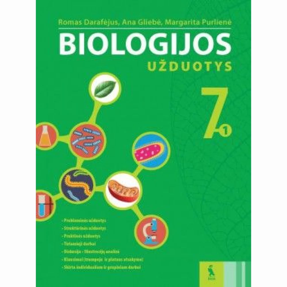 Biologijos užduotys 7 klasei, 1-asis sąsiuvinis Biologijos užduotys 7 klasei, 1-asis sąsiuvinis
