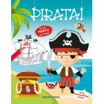 Piratai. Spalvinimo ir užduotėlių knygelė