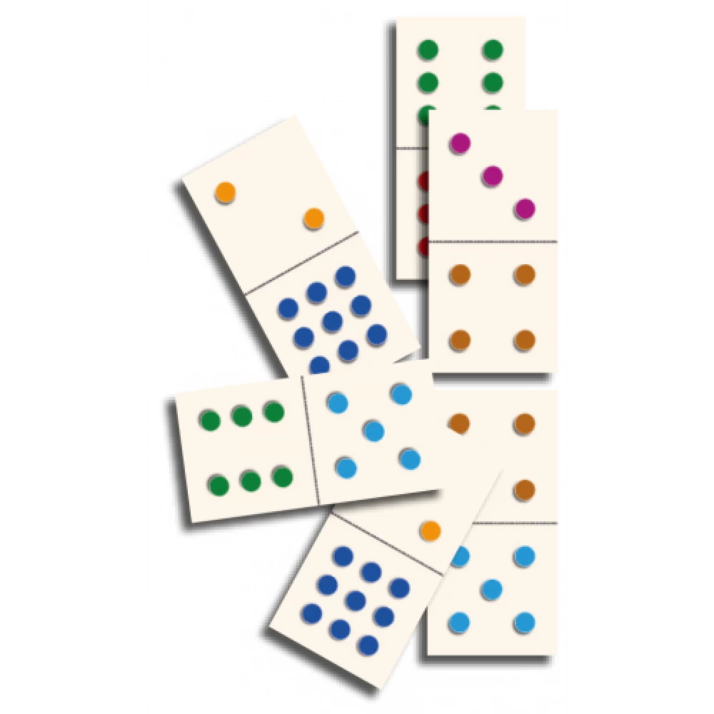Domino. 55 kortelių rinkinys dėžutėje, 160x80 mm Domino. 55 kortelių rinkinys dėžutėje, 160x80 mm
