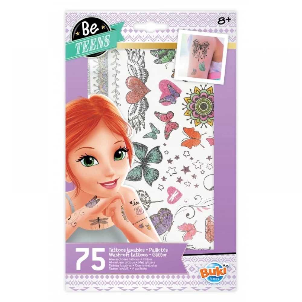 Tatuiruotės mergaitėms Glitter/TA004/BF Tatuiruotės mergaitėms Glitter/TA004/BF