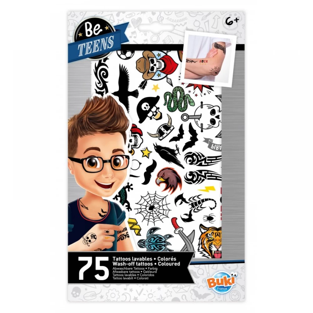 Tatuiruotės berniukams Colores/TA006/BF Tatuiruotės berniukams Colores/TA006/BF