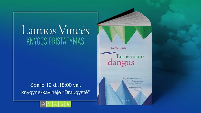 Knygos "Tai ne mano dangus" pristatymas