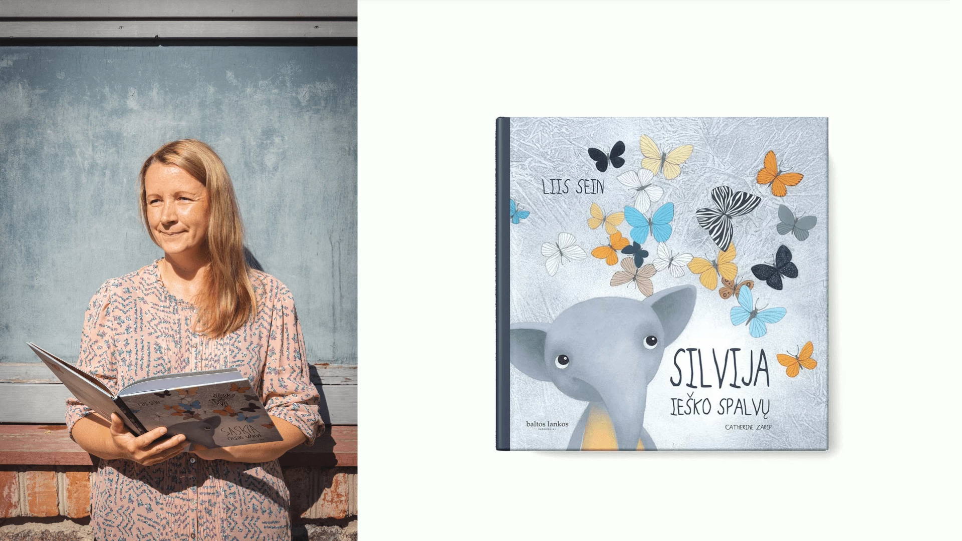 Knygelių vaikams autorė Liis Sein apie „Silvija ieško spalvų“