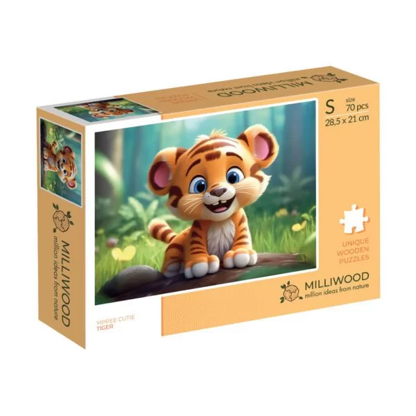 Dėlionė Tiger, 70 dalių