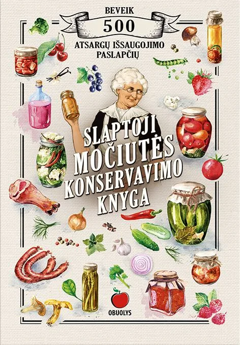 Slaptoji močiutės konservavimo knyga