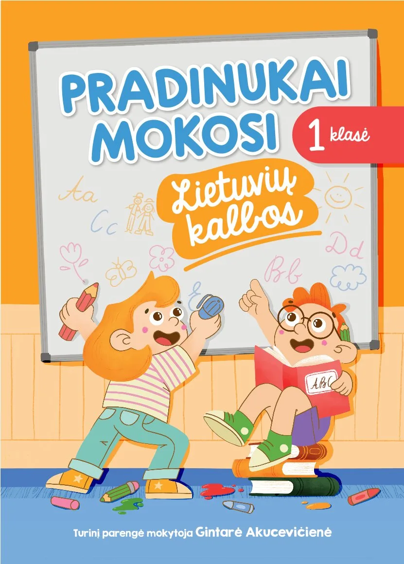 Pradinukai mokosi. Lietuvių kalba, 1 klasė