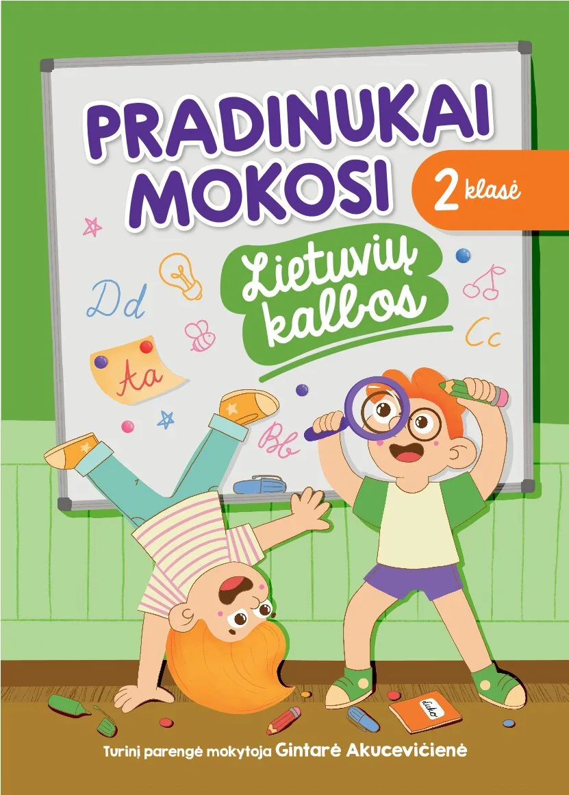 Pradinukai mokosi. Lietuvių kalba, 2 klasė