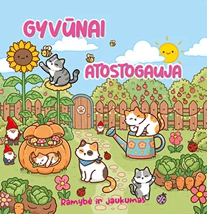 Gyvūnai atostogauja. Ramybė ir jaukumas (kačiukai)