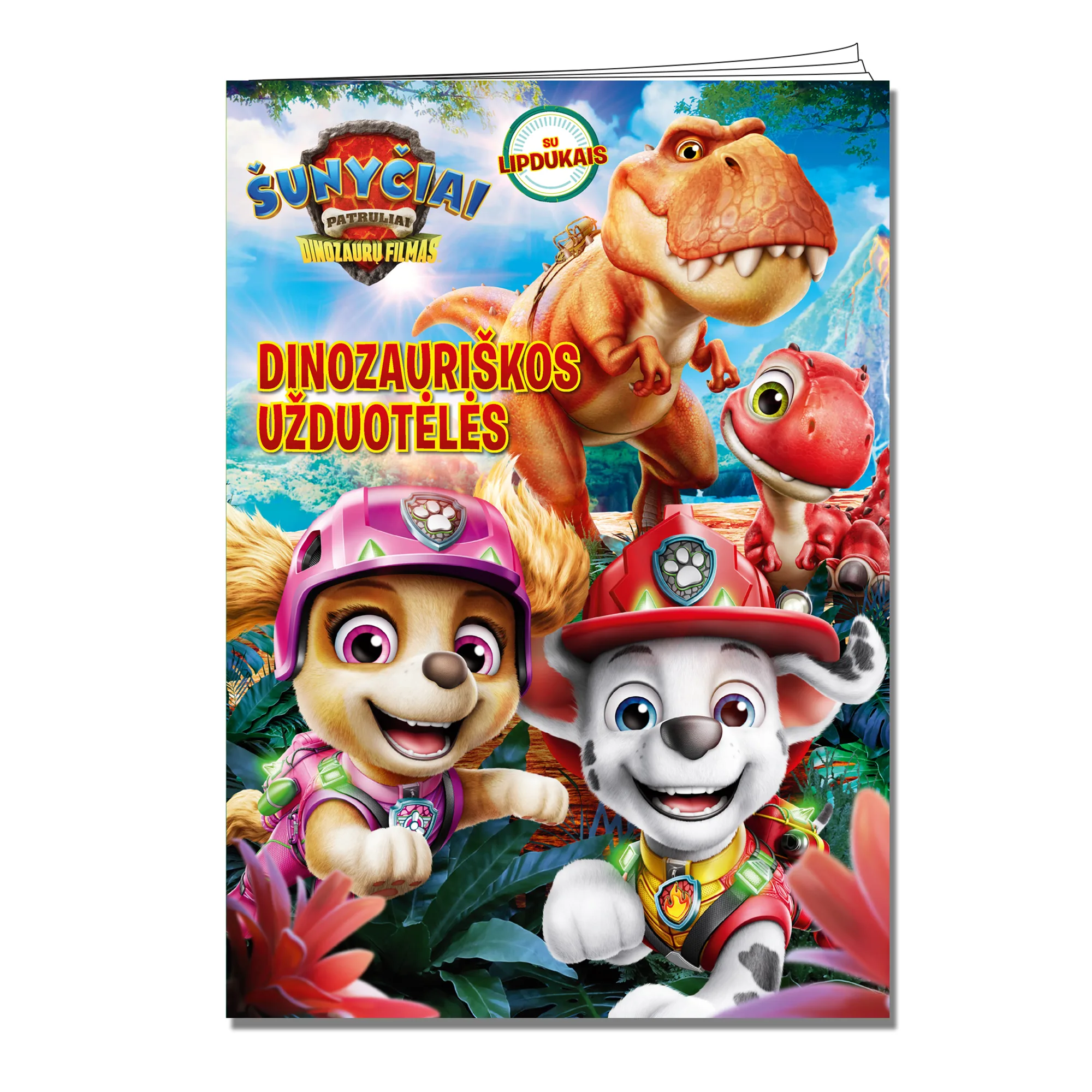 Šunyčiai patruliai. Dinozauriškos užduotėlės
